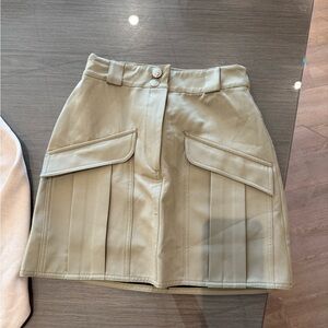 River Island Tan and Black Skirt